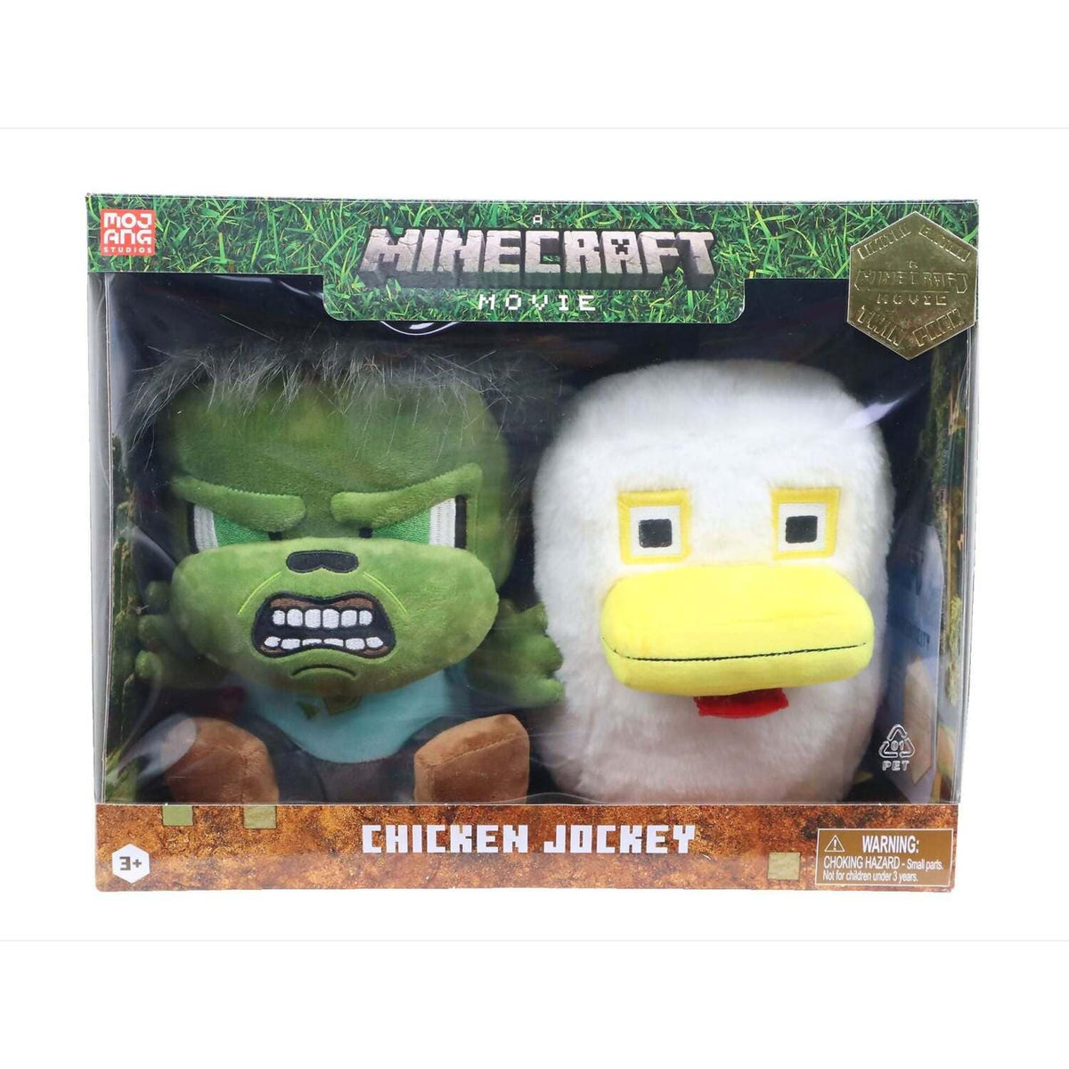 Minecraft - Movie - Limited Edition Chicken Jockey Plush Twin Pack Plush