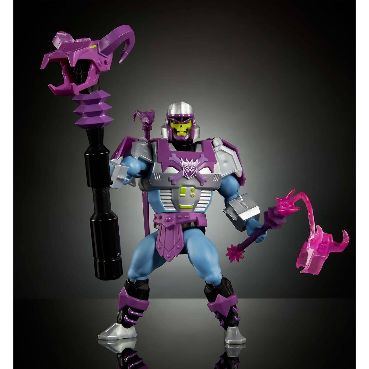 Masters Of the Universe - Origins & Transformers MEGAtron Armor Skeletor Action Figure 5.5-Inch - Mattel