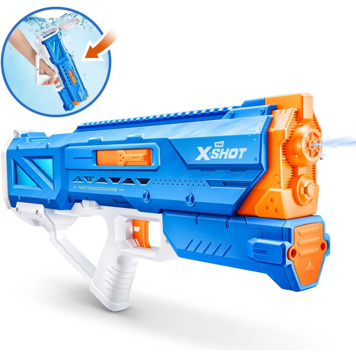 ZURU - X-Shot Motorized Fast Fill Motor Soaker - Hydra Pulse