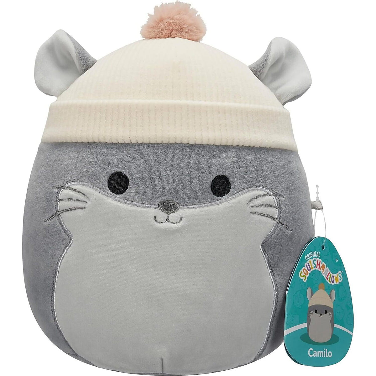 Squishmallows - Camilo The Chinchilla 7.5-Inch Plush