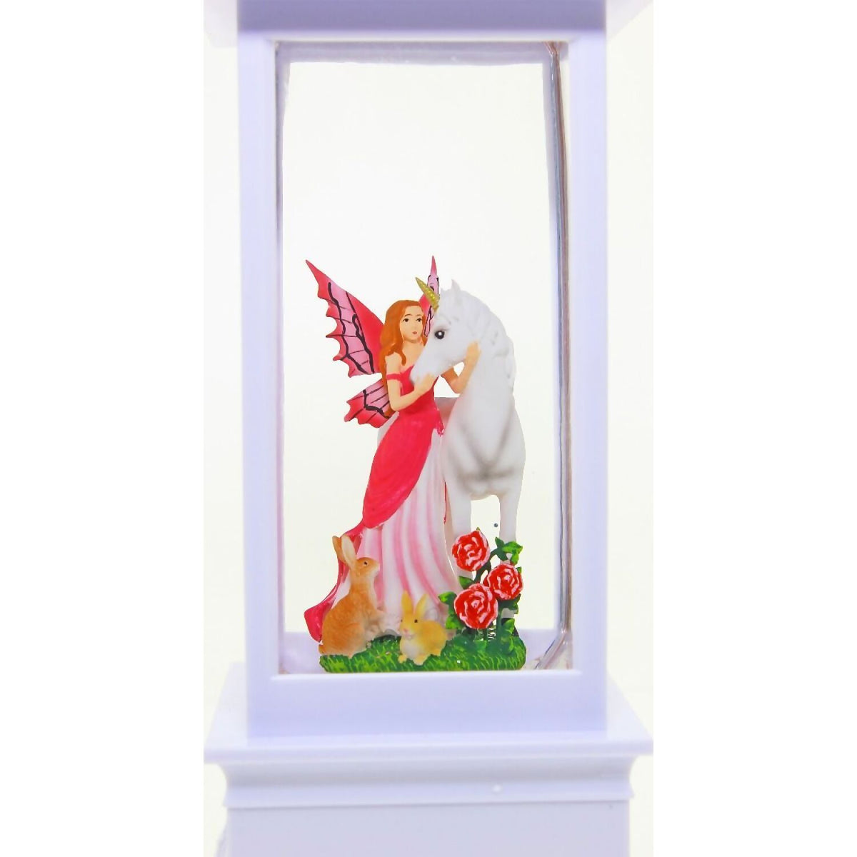 Cotton Candy - White Lantern Fairy Unicorn