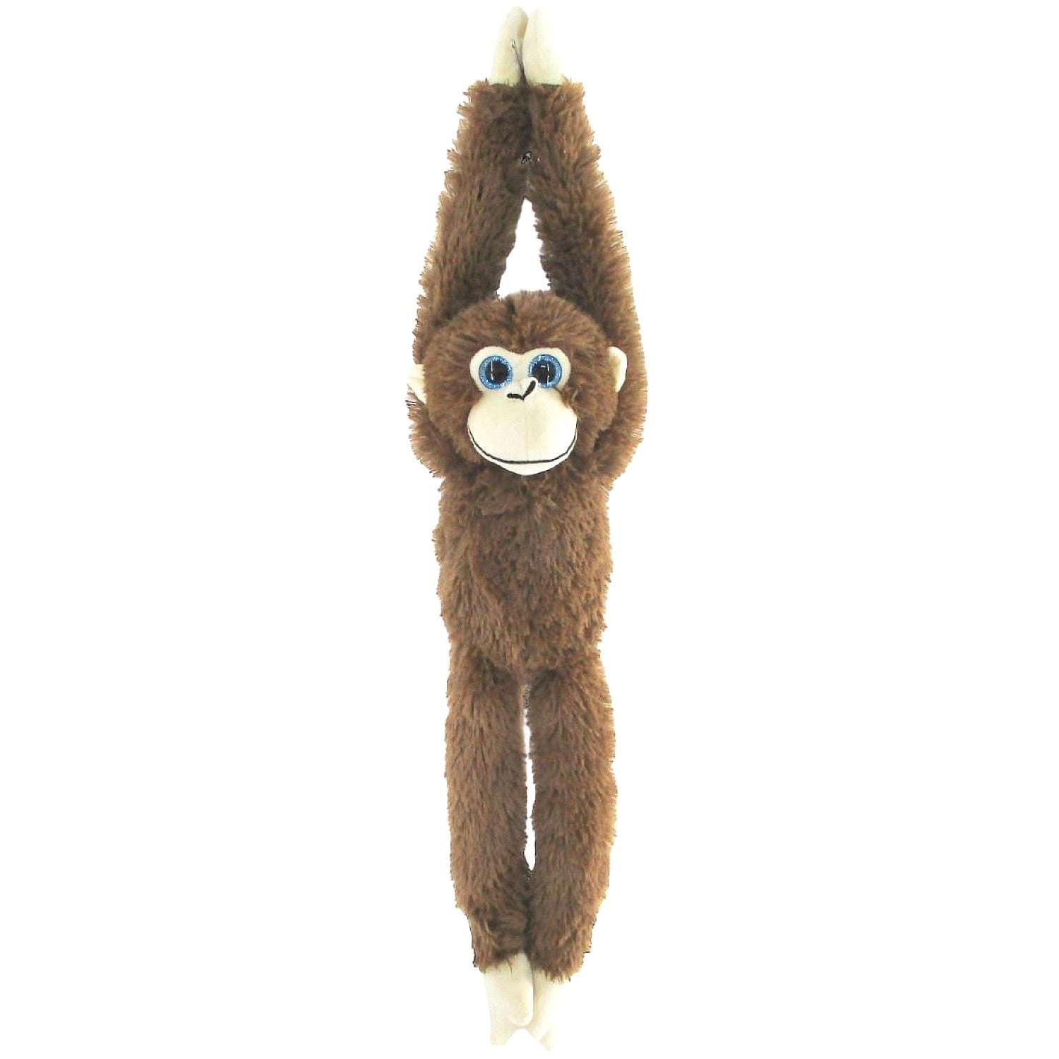 Cotton Candy - Plush George Hanging Monkey - Brown