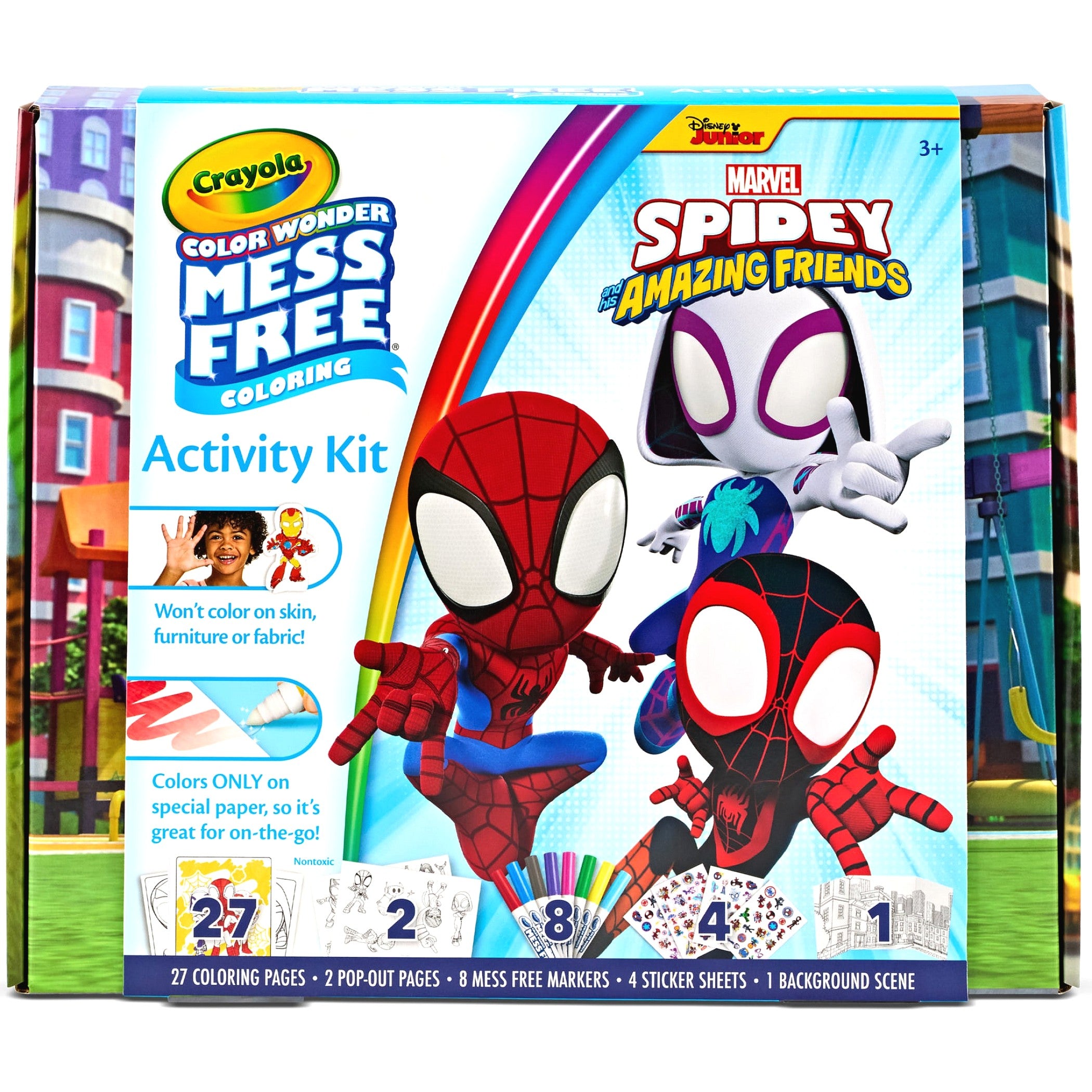 Crayola - Colour Wonder Activity Kit Marvel Spidey and his Amazing Friends