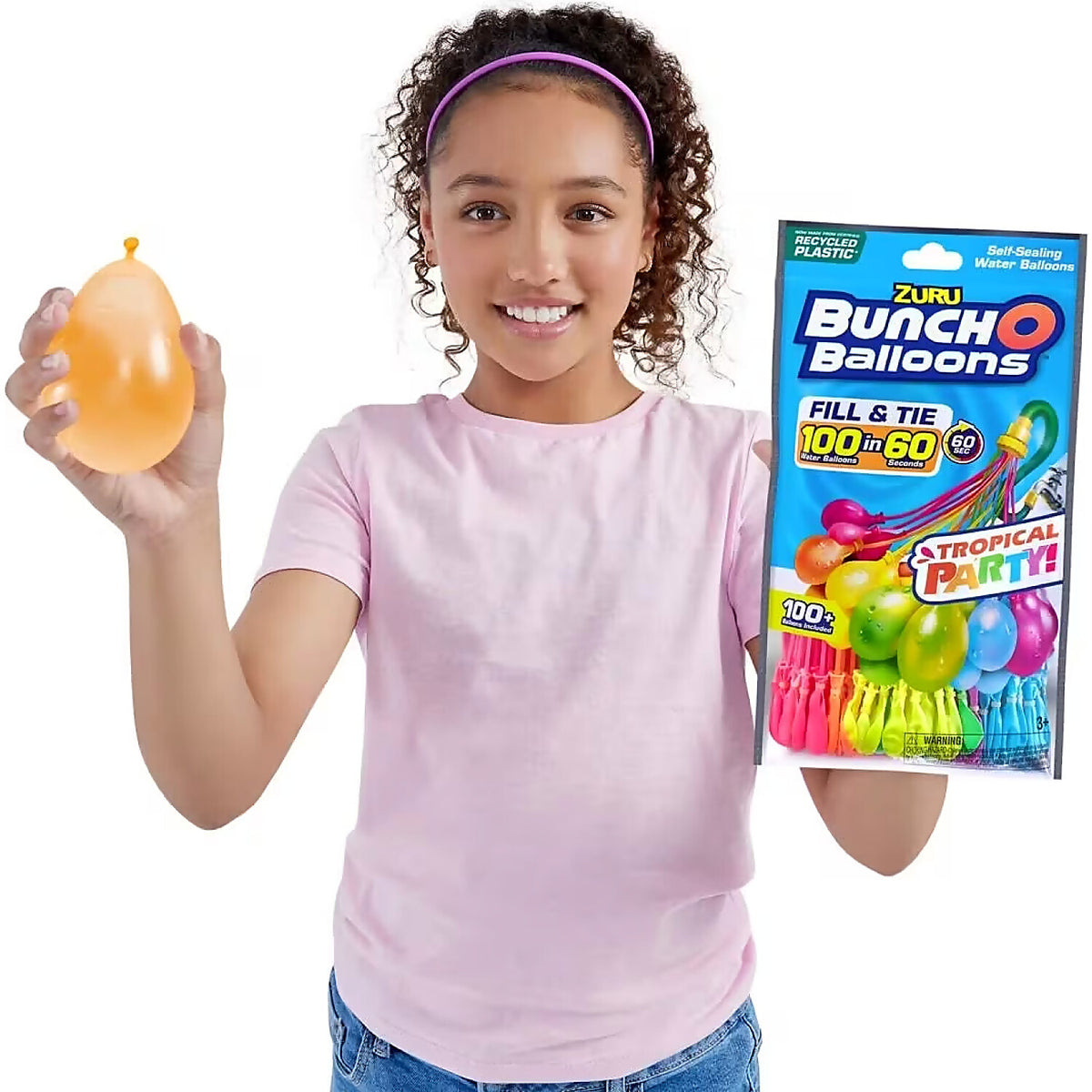 ZURU - Bunch O Balloons - Tropical Party! Self-Sealing Water Balloons