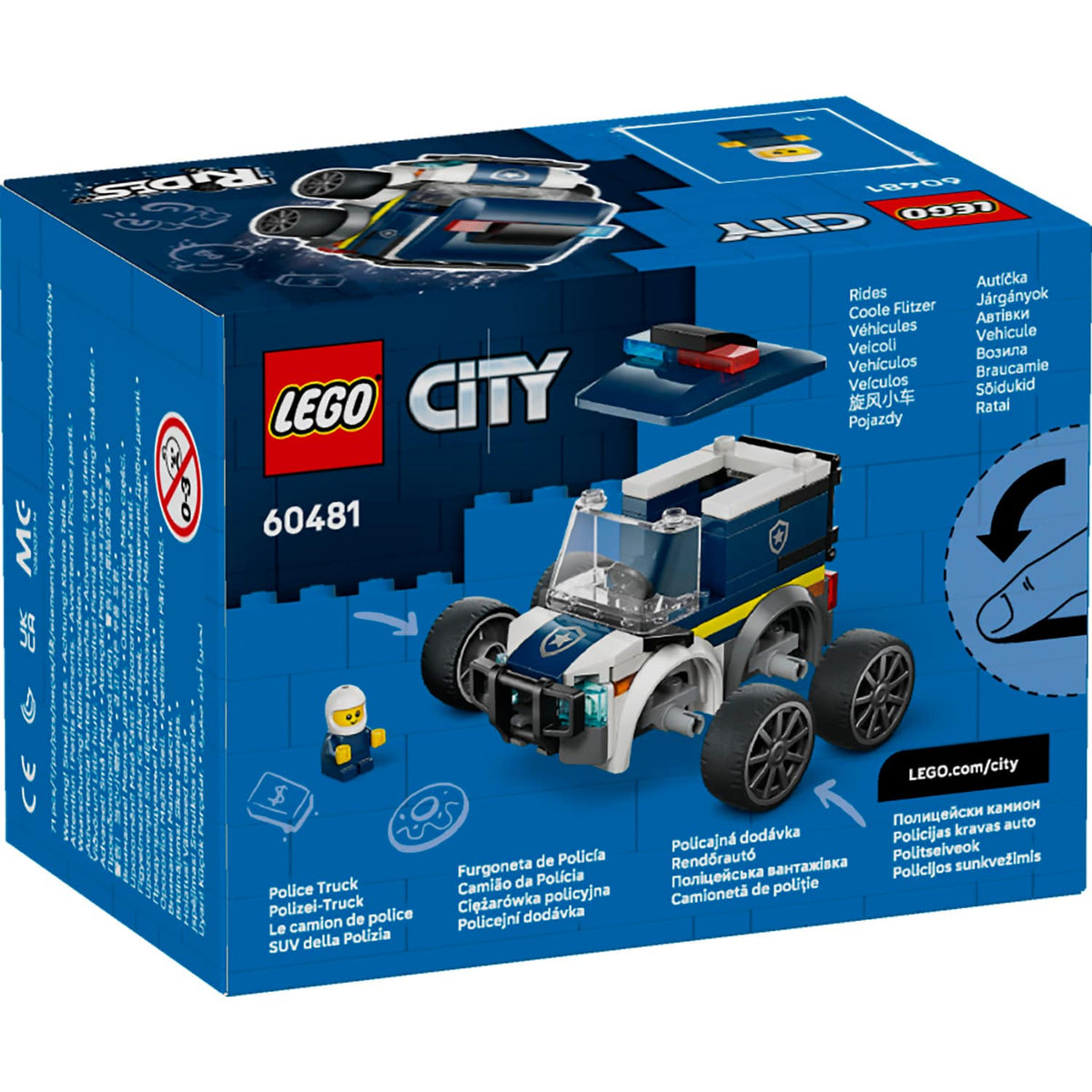 LEGO® 60481 Rides - Police Truck - City