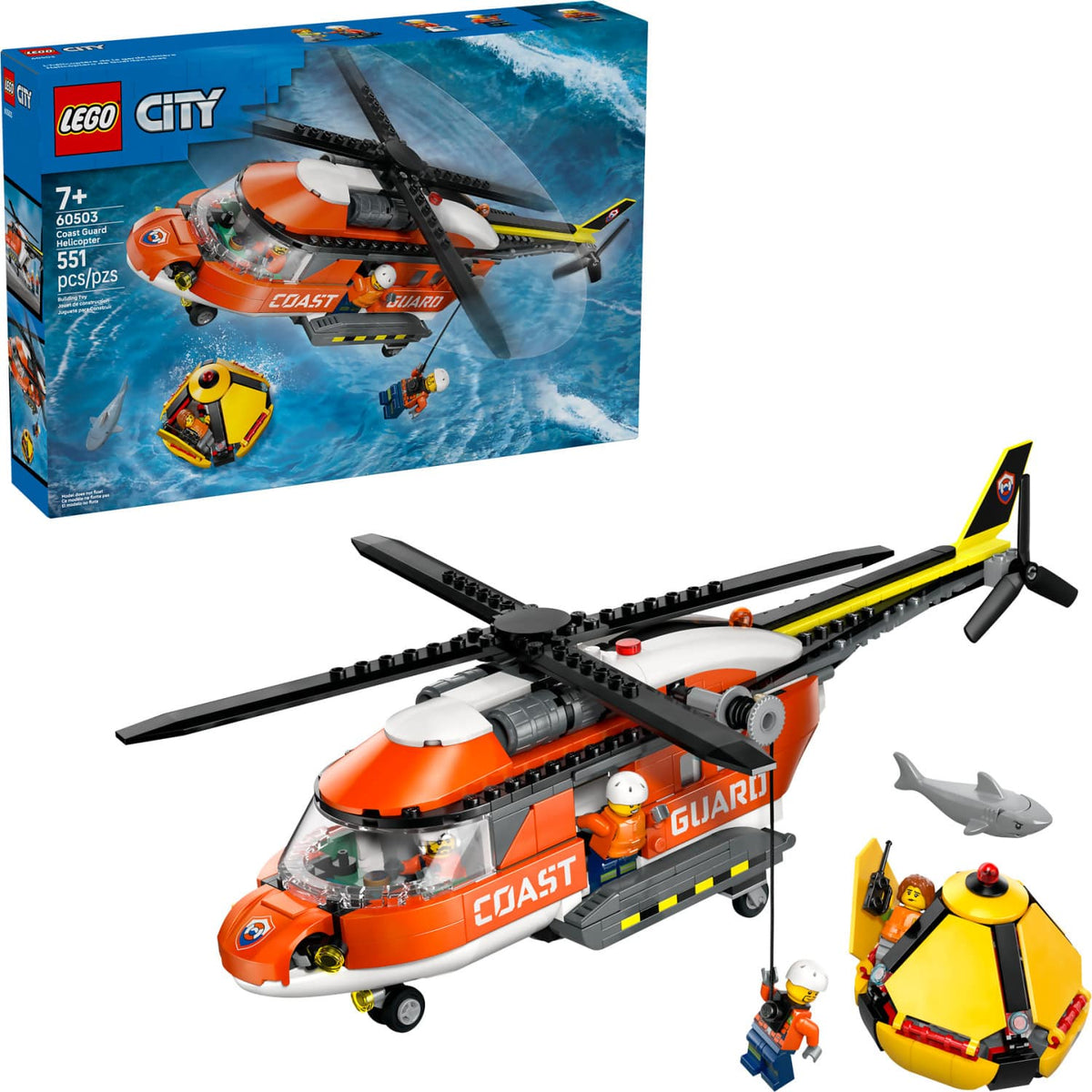 LEGO® 60503 Coast Guard Helicopter - City