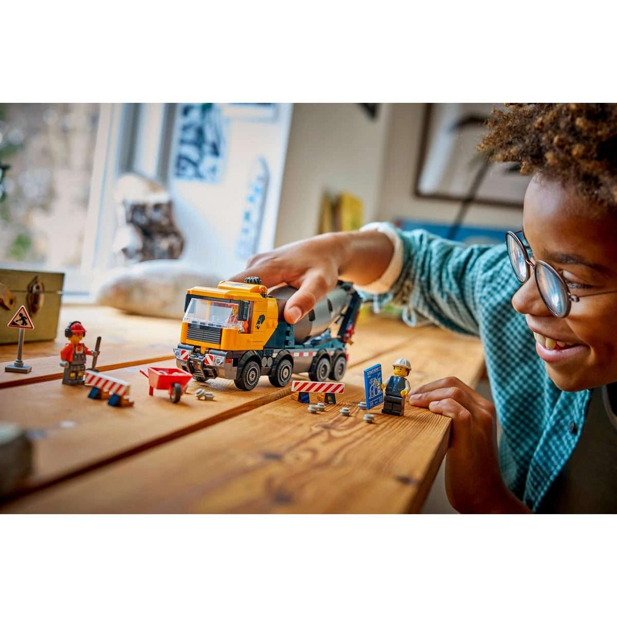 LEGO® 60478 Cement Mixer - City