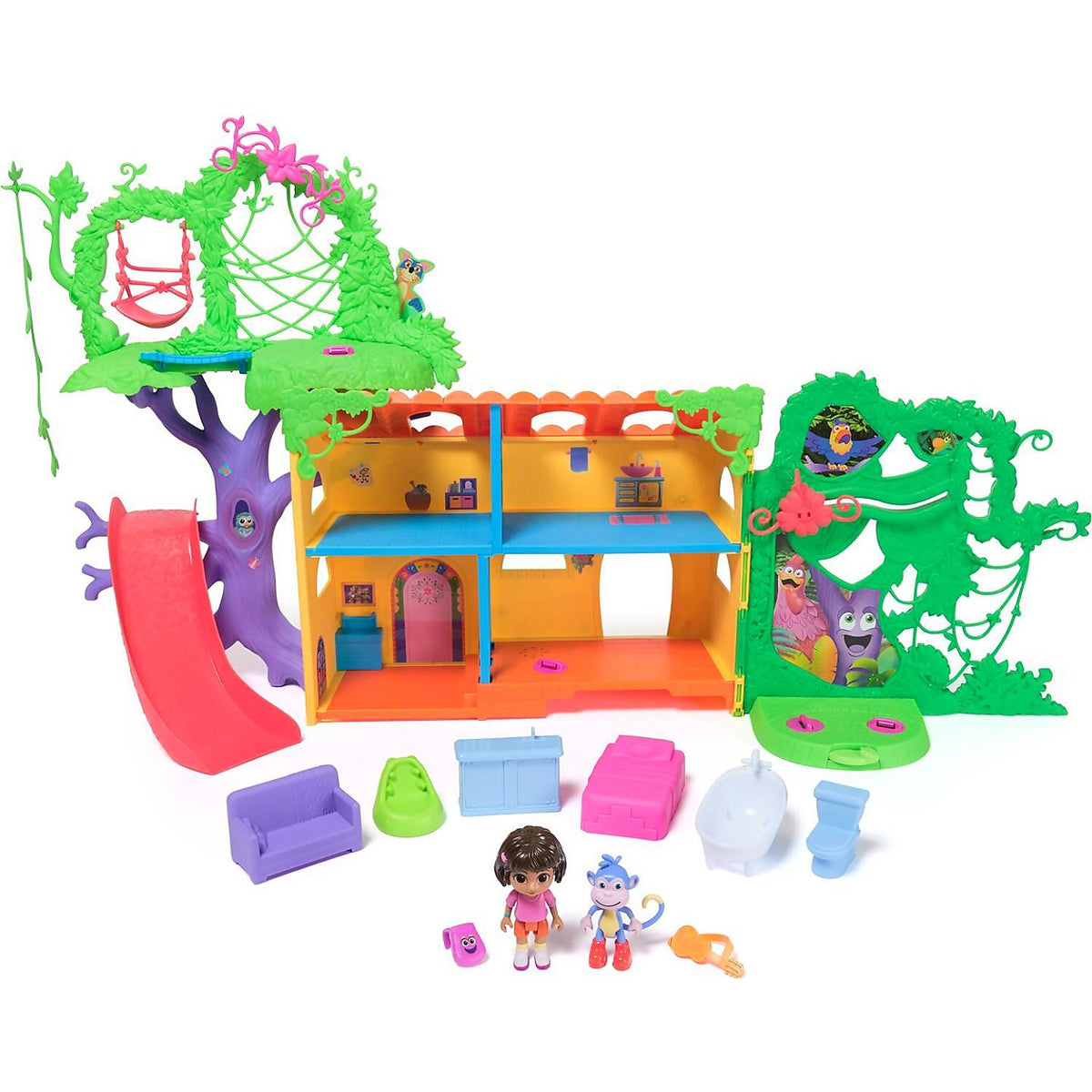 Dora The Explorer - Explore & Play Rainforest Casita Playset - Spin Master