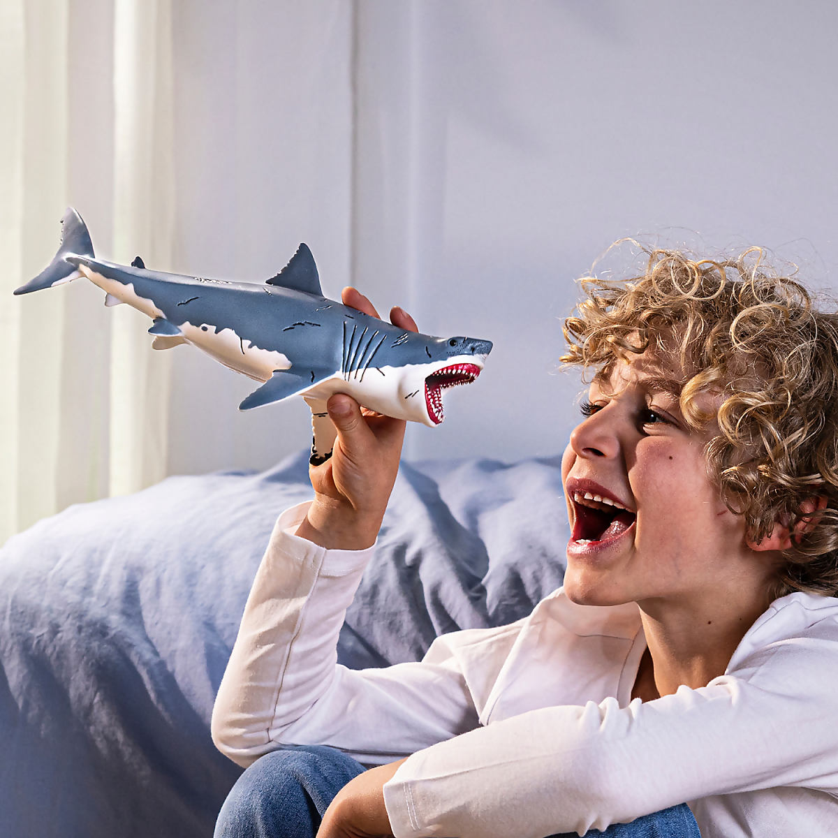 Schleich - Megalodon Prehistoric Giant Shark Figurine