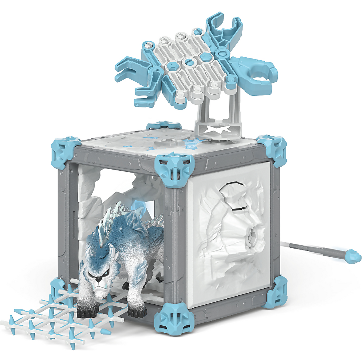 Schleich - BattleCave & The Terrifying Snow Slasher Animal Figurine