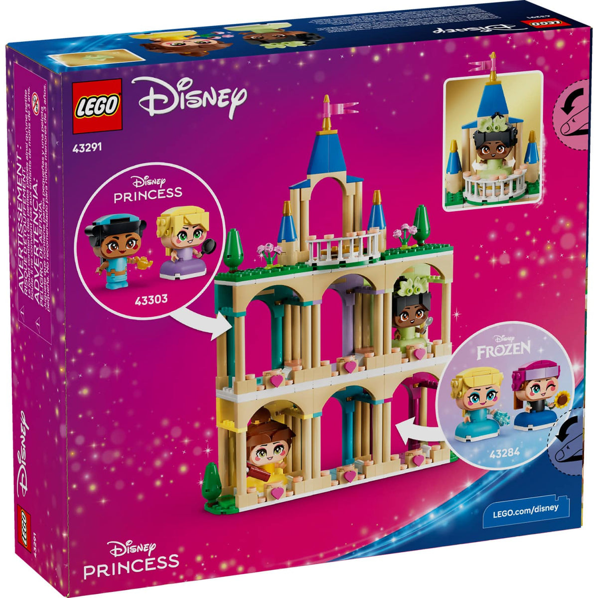 LEGO® 43291 Mini Belle & Tiana with Castle - Disney