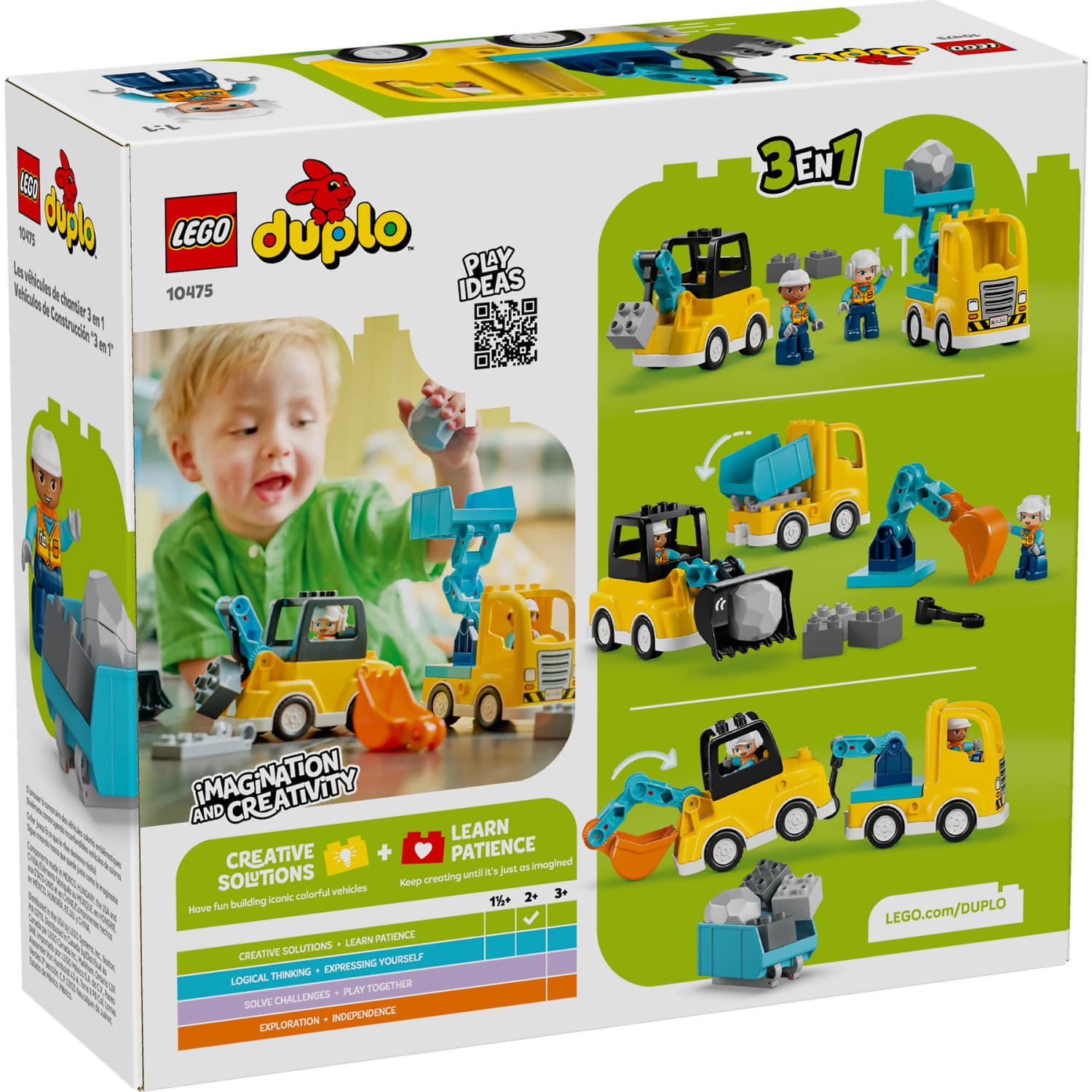 LEGO® 10475 3-in-1 Construction Vehicles - DUPLO®