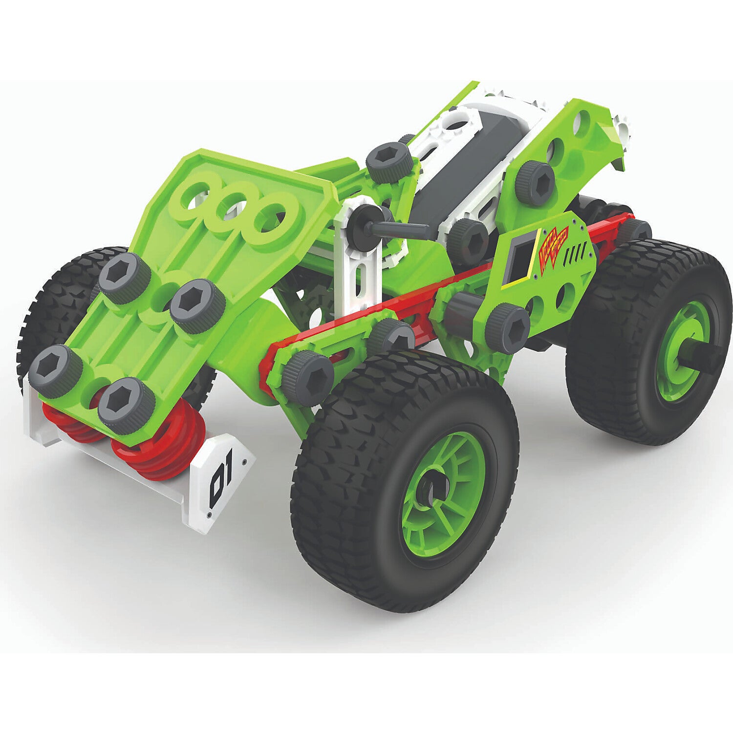 Meccano - Pull-Back Buggy Vehicle Building Set