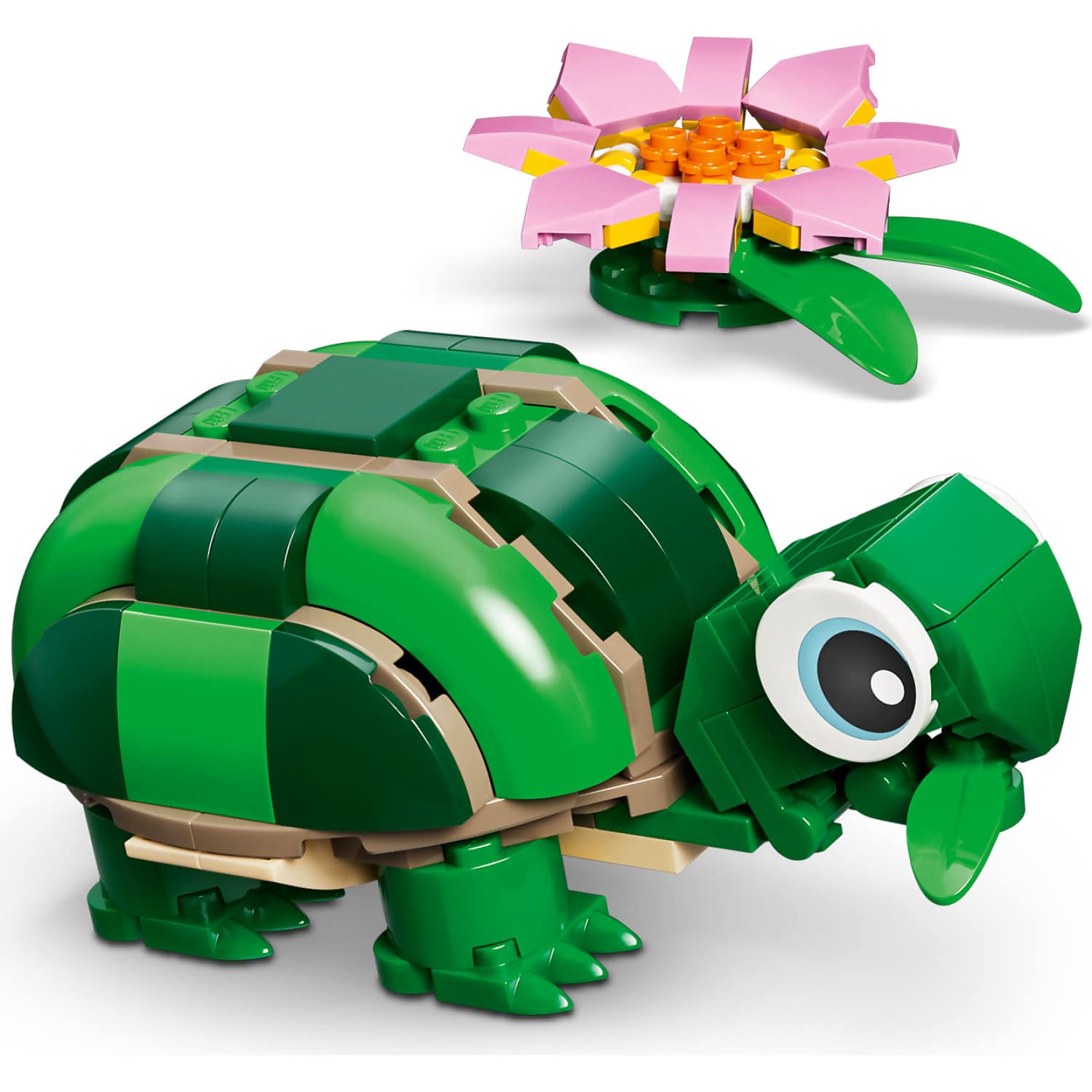 LEGO® 31377 Turtle with a Water Lily Flower - Creator 3-in-1
