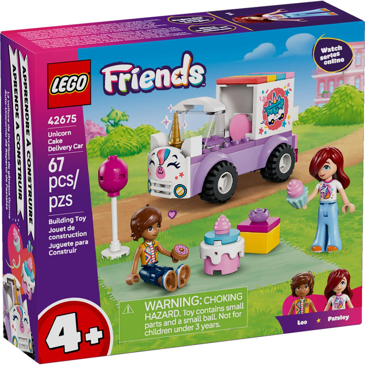 LEGO® 42675 Unicorn Cake Delivery Car - Friends 4+