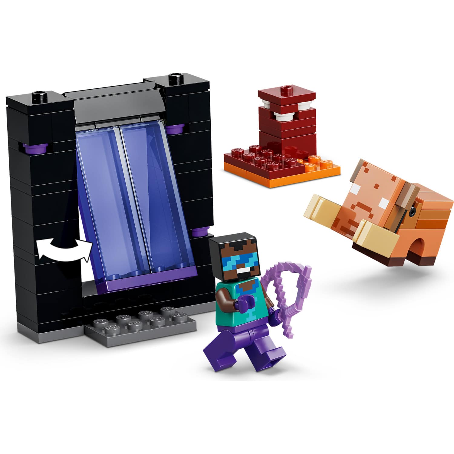 LEGO® 21584 Nether & End Portal Journey - Minecraft®