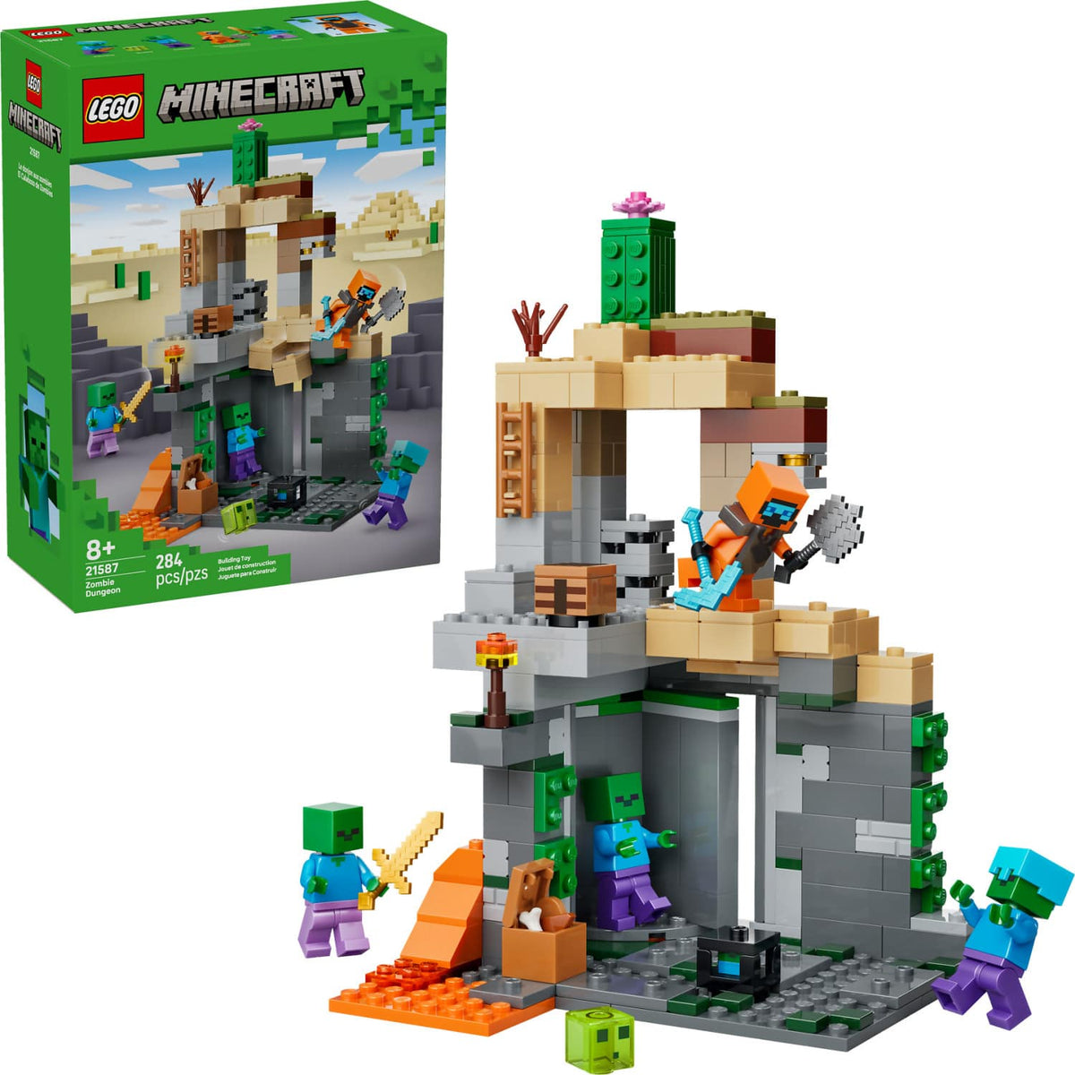 LEGO® 21587 Zombie Dungeon - Minecraft®