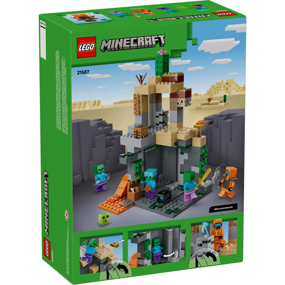 LEGO® 21587 Zombie Dungeon - Minecraft®