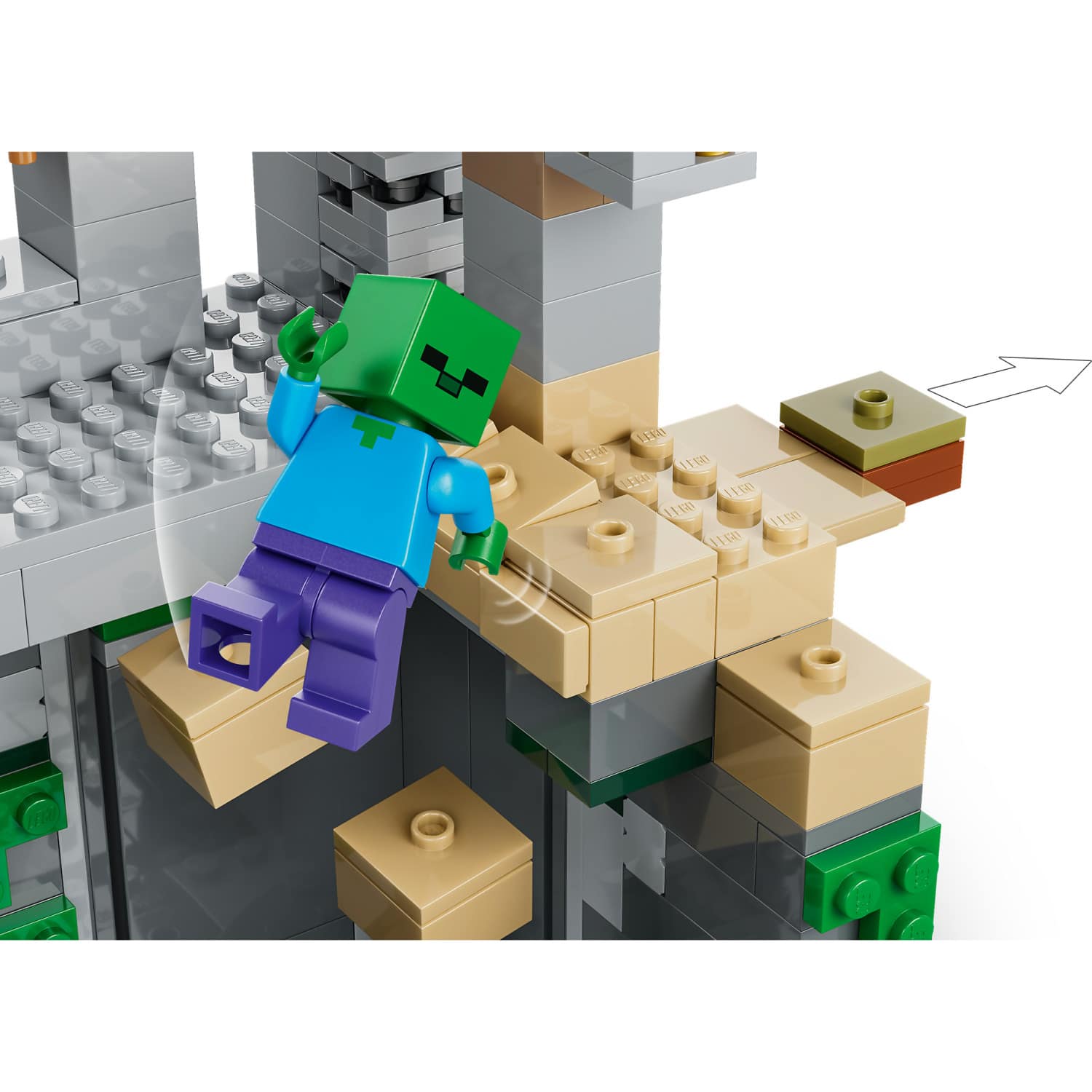 LEGO® 21587 Zombie Dungeon - Minecraft®