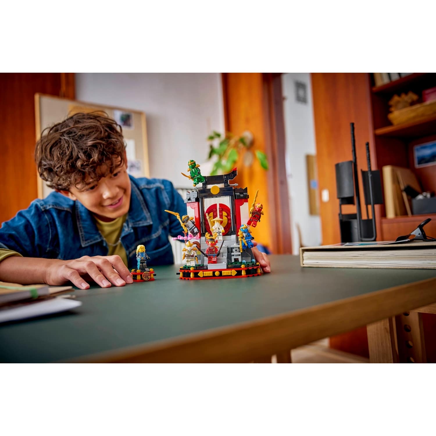 LEGO® 71866 Ninja Character Display 15th Anniversary - NINJAGO®