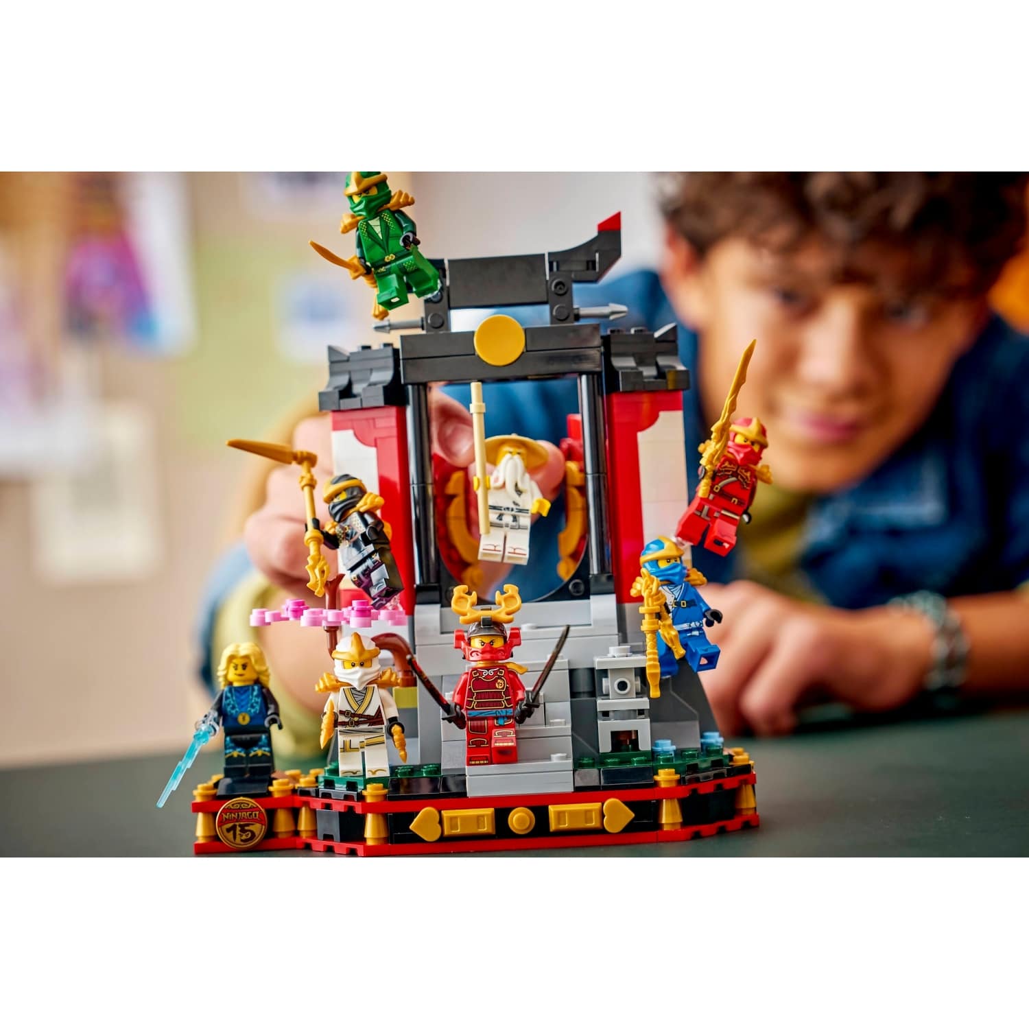 LEGO® 71866 Ninja Character Display 15th Anniversary - NINJAGO®