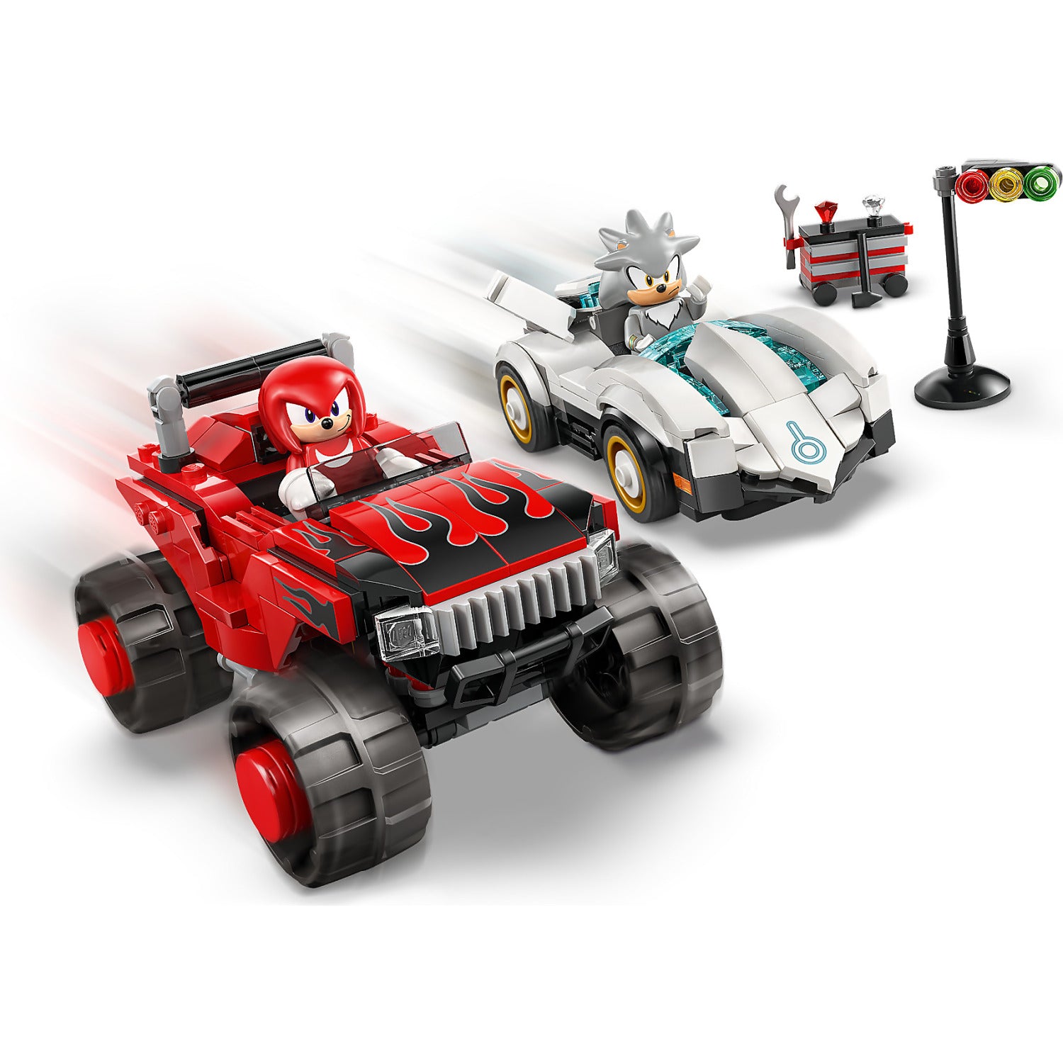 LEGO® 77118 Silver's Car vs. Knuckles Monster Truck - Sonic the Hedgehog™