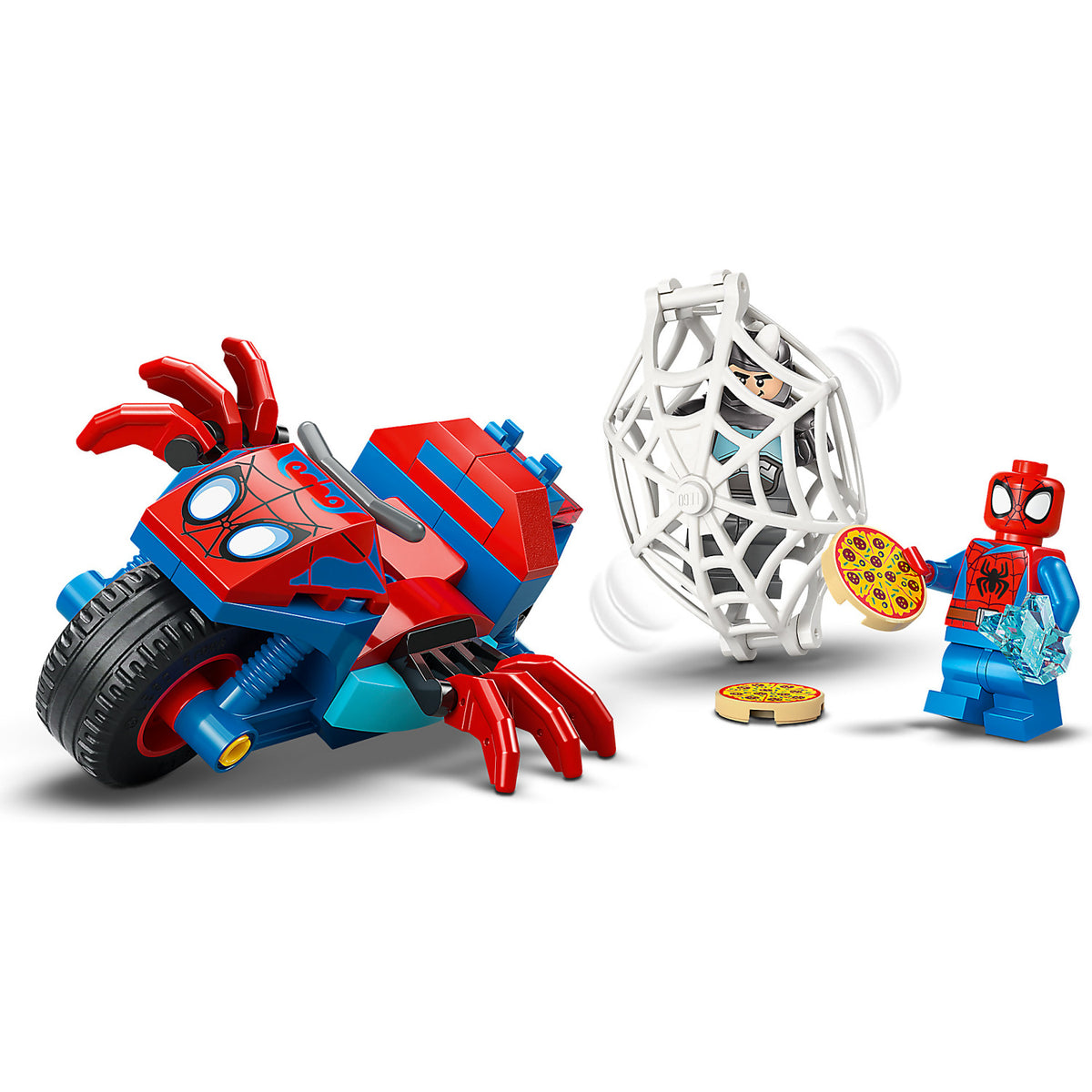 LEGO® 11206 Spidey on his Motorcycle vs. Rhino - Marvel Super Heroes 4+