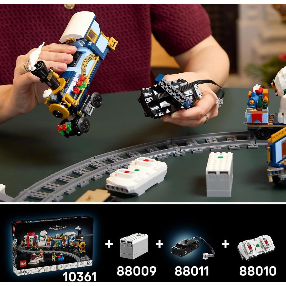 LEGO® 10361 Holiday Express Train - Icons