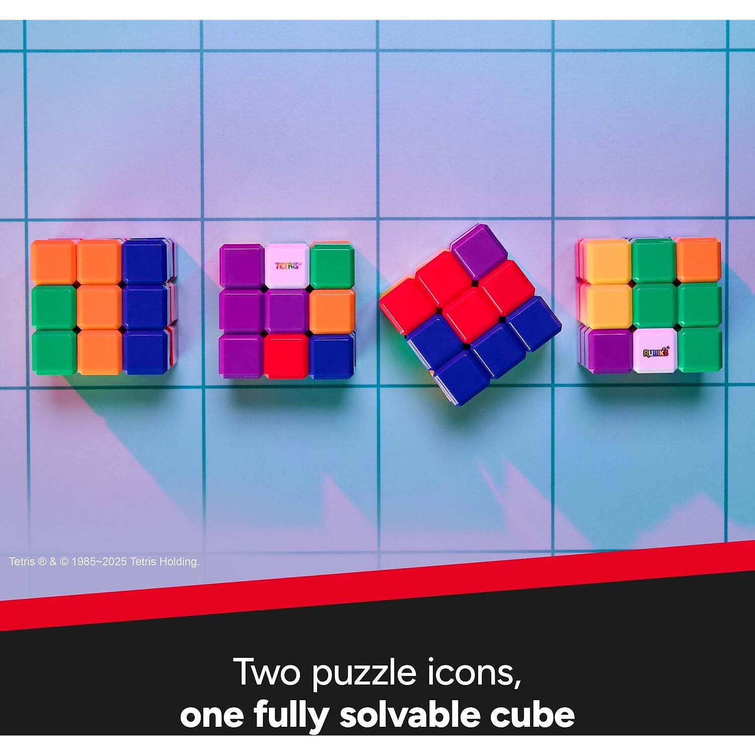 Rubik's - X Tetris Cube 3x3 Rubiks Cube