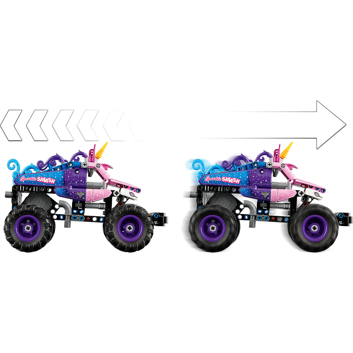LEGO® 42220 Monster Jam Sparkle Smash Pull-Back - Technic