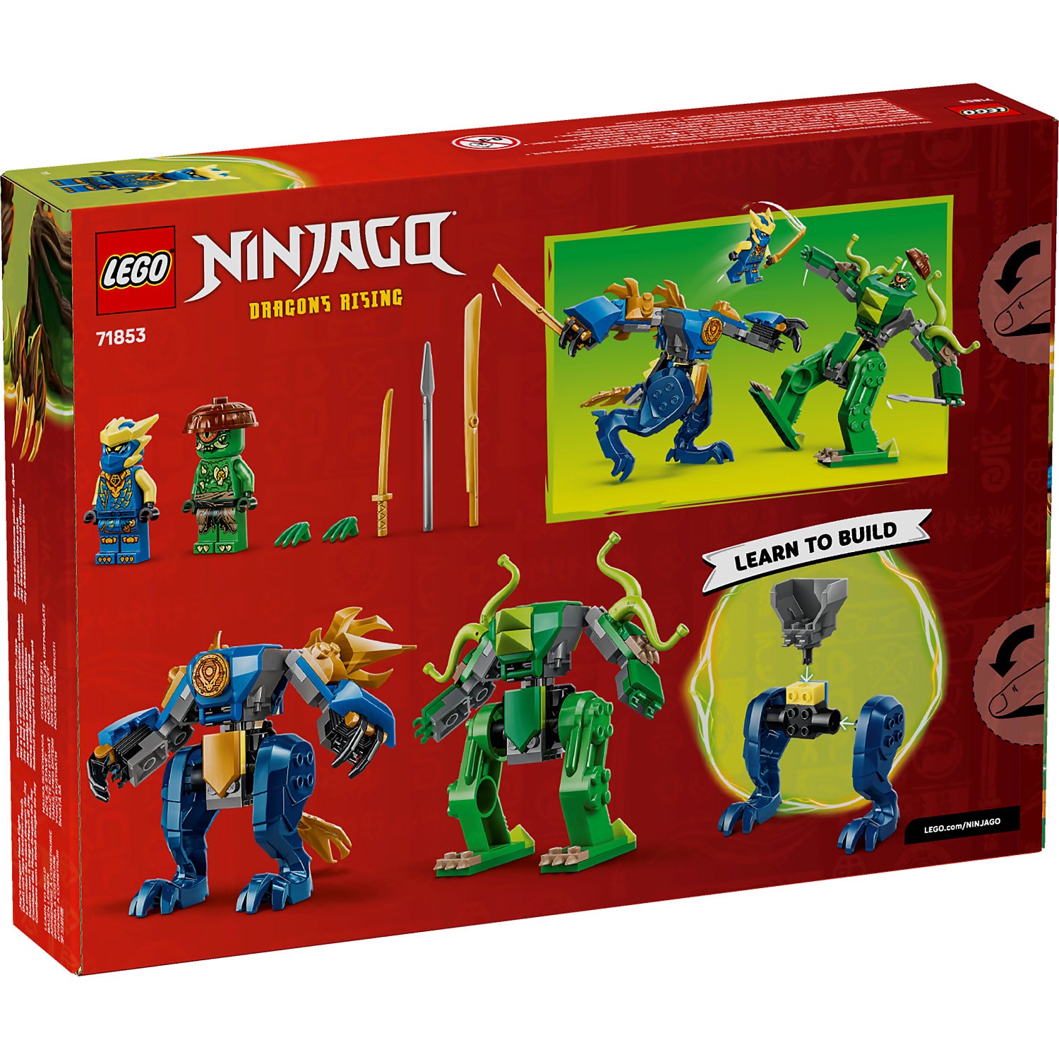 LEGO® 71853 Jay's Dragon Mech Fight - NINJAGO® 4+