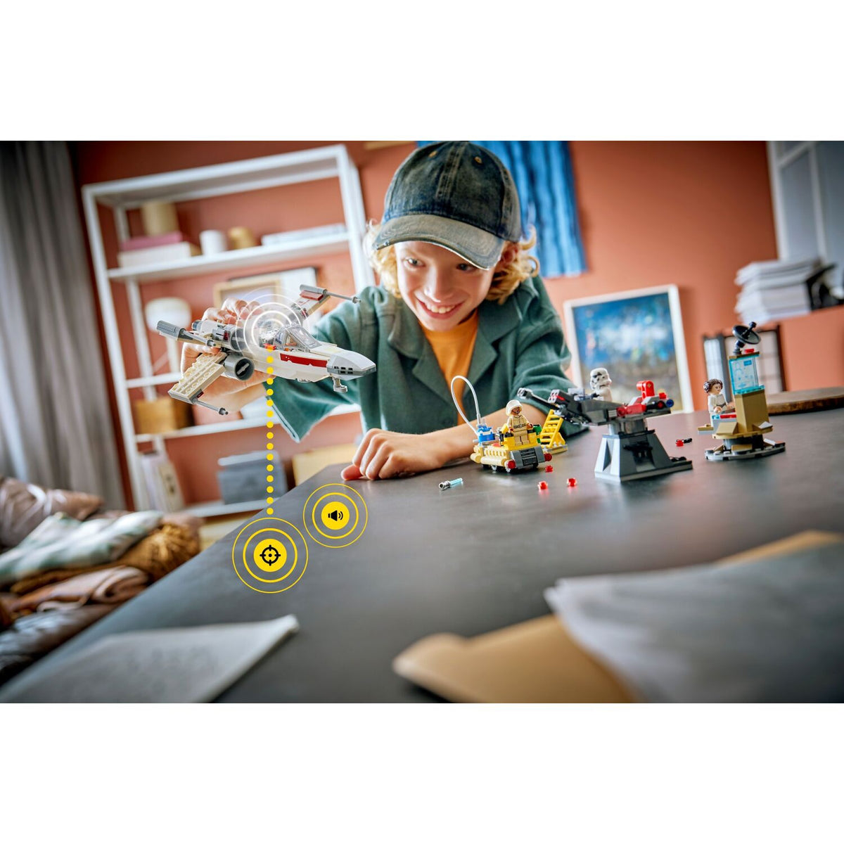 LEGO® 75423 SMART Play™ All-In-One Luke's Red Five X-Wing™ - Star Wars™