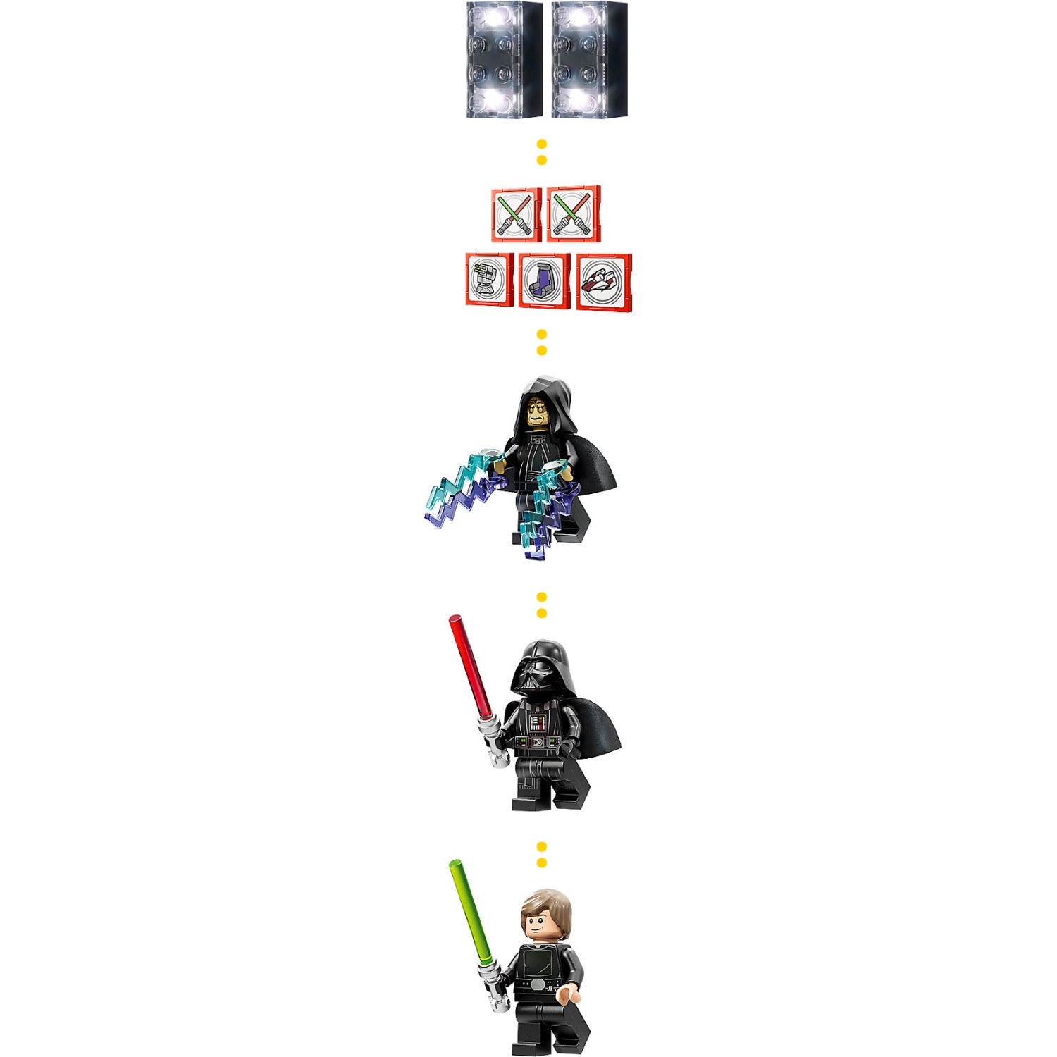 LEGO® 75427 SMART Play™ All-In-One Throne Room Duel & A-Wing™ - Star Wars™