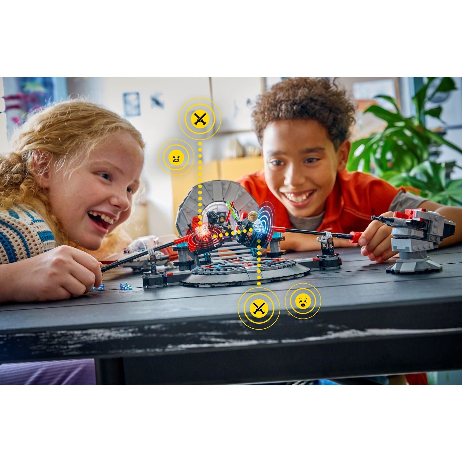 LEGO® 75427 SMART Play™ All-In-One Throne Room Duel & A-Wing™ - Star Wars™