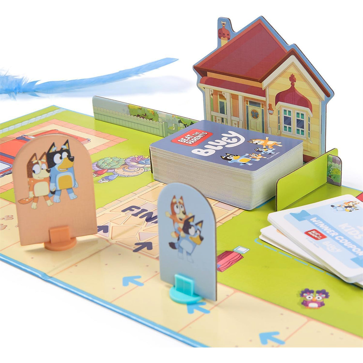 Spin Master Games - Bluey Beat the Parents Family Board Game