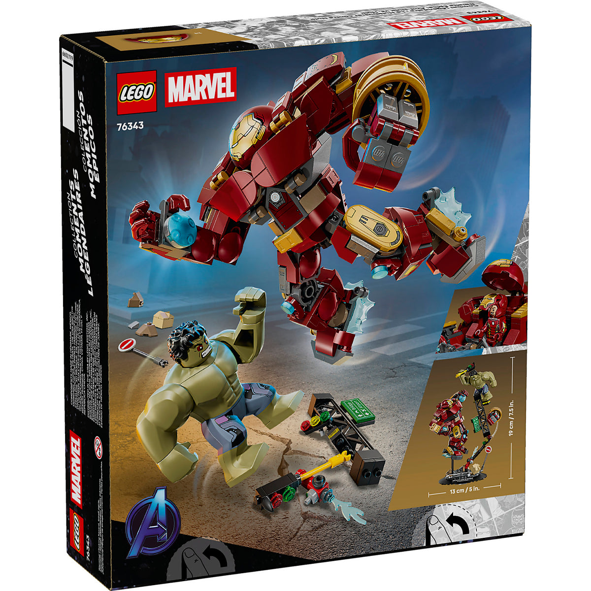 LEGO® 76343 Epic Battle: Hulkbuster vs. The Hulk - Marvel Super Heroes