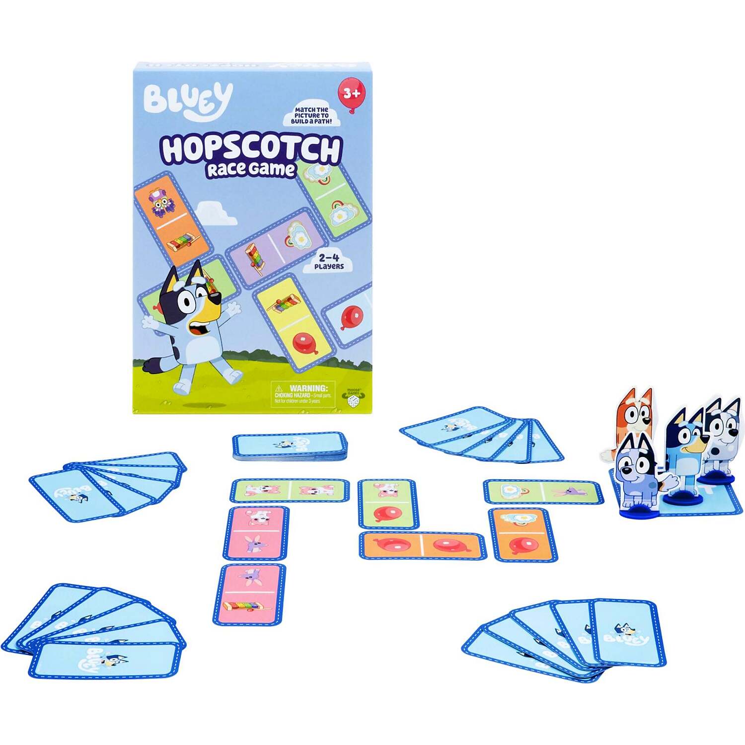 Bluey - Hopscotch Race Game