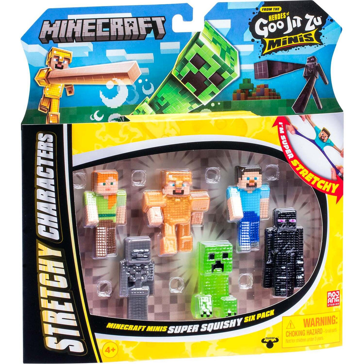 Heroes of Goo Jit Zu - Minecraft Minis 6 Pack