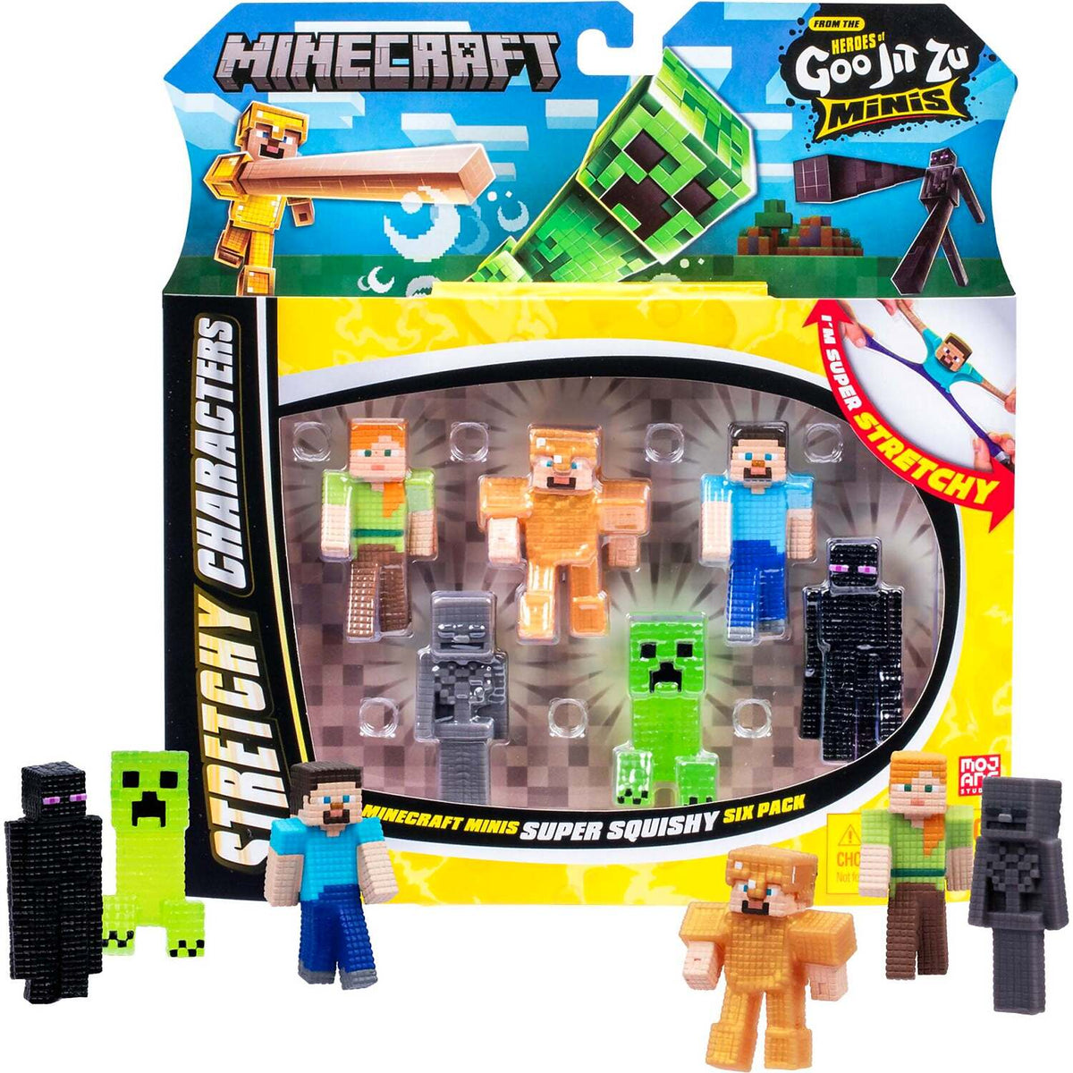 Heroes of Goo Jit Zu - Minecraft Minis 6 Pack