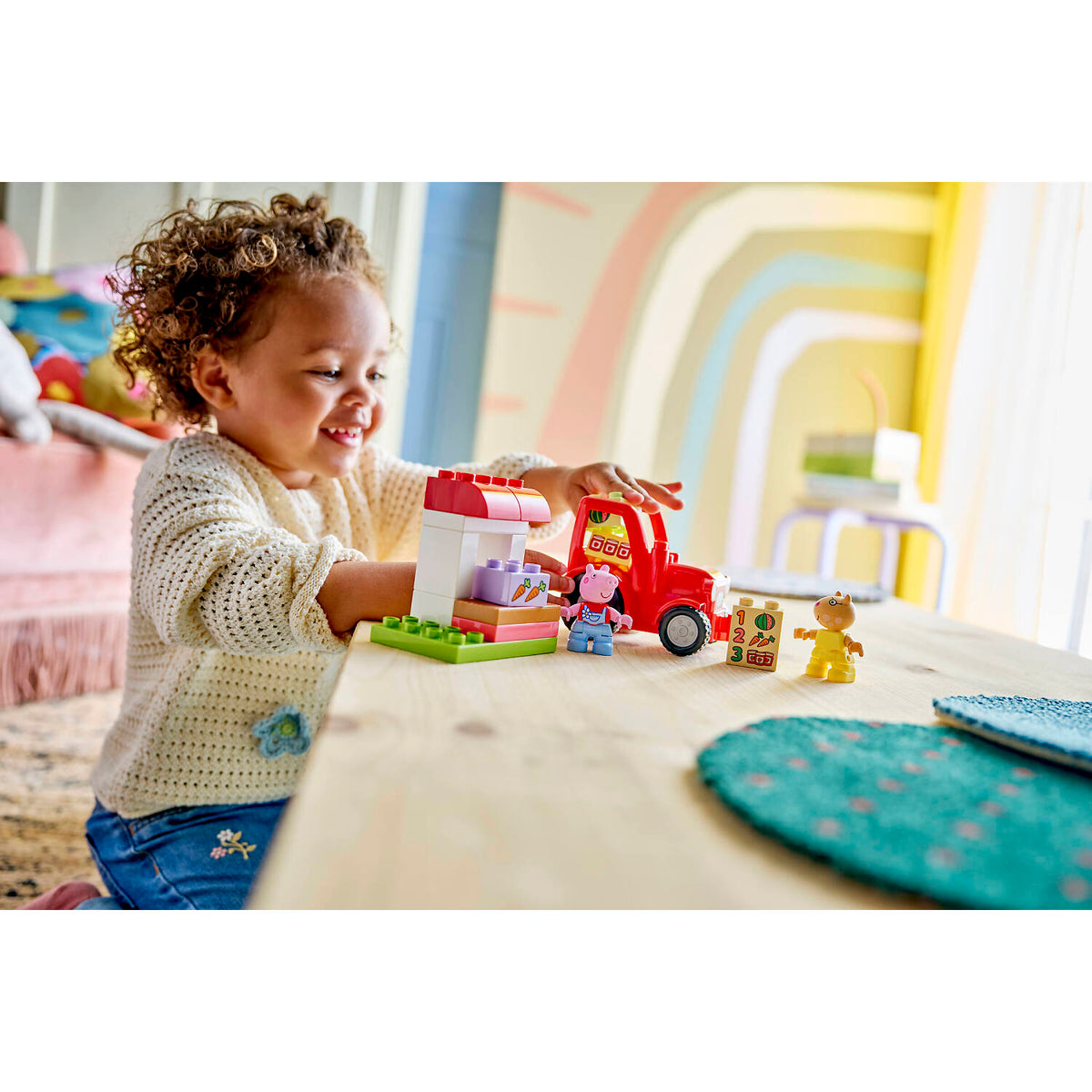 LEGO® 10468 Peppa Pig Tractor and Market - DUPLO®