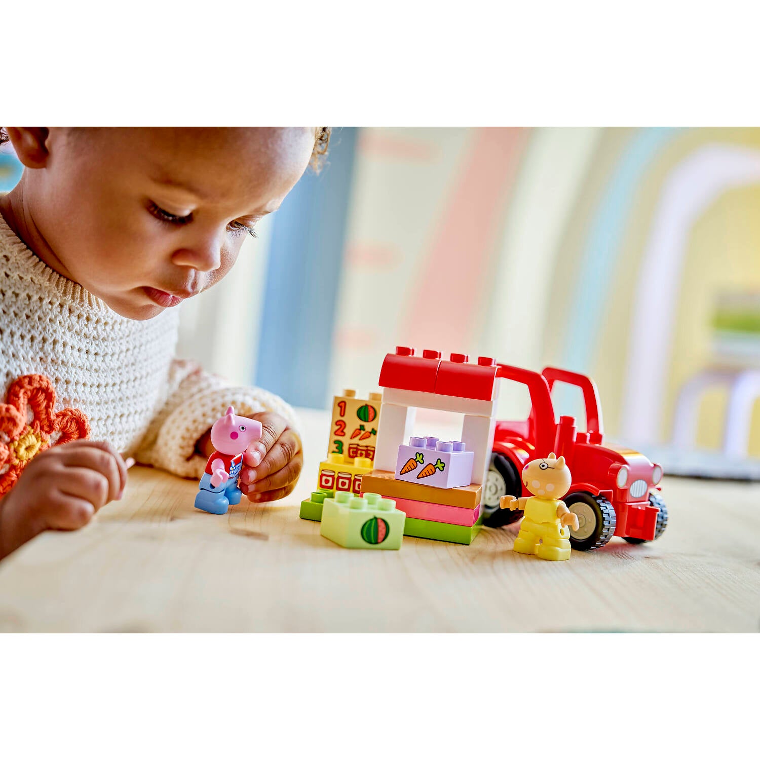 LEGO® 10468 Peppa Pig Tractor and Market - DUPLO®