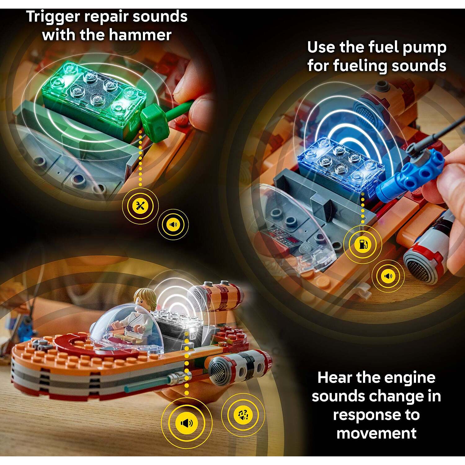 LEGO® 75420 SMART Play™ Compatible Luke's Landspeeder™ - Star Wars™