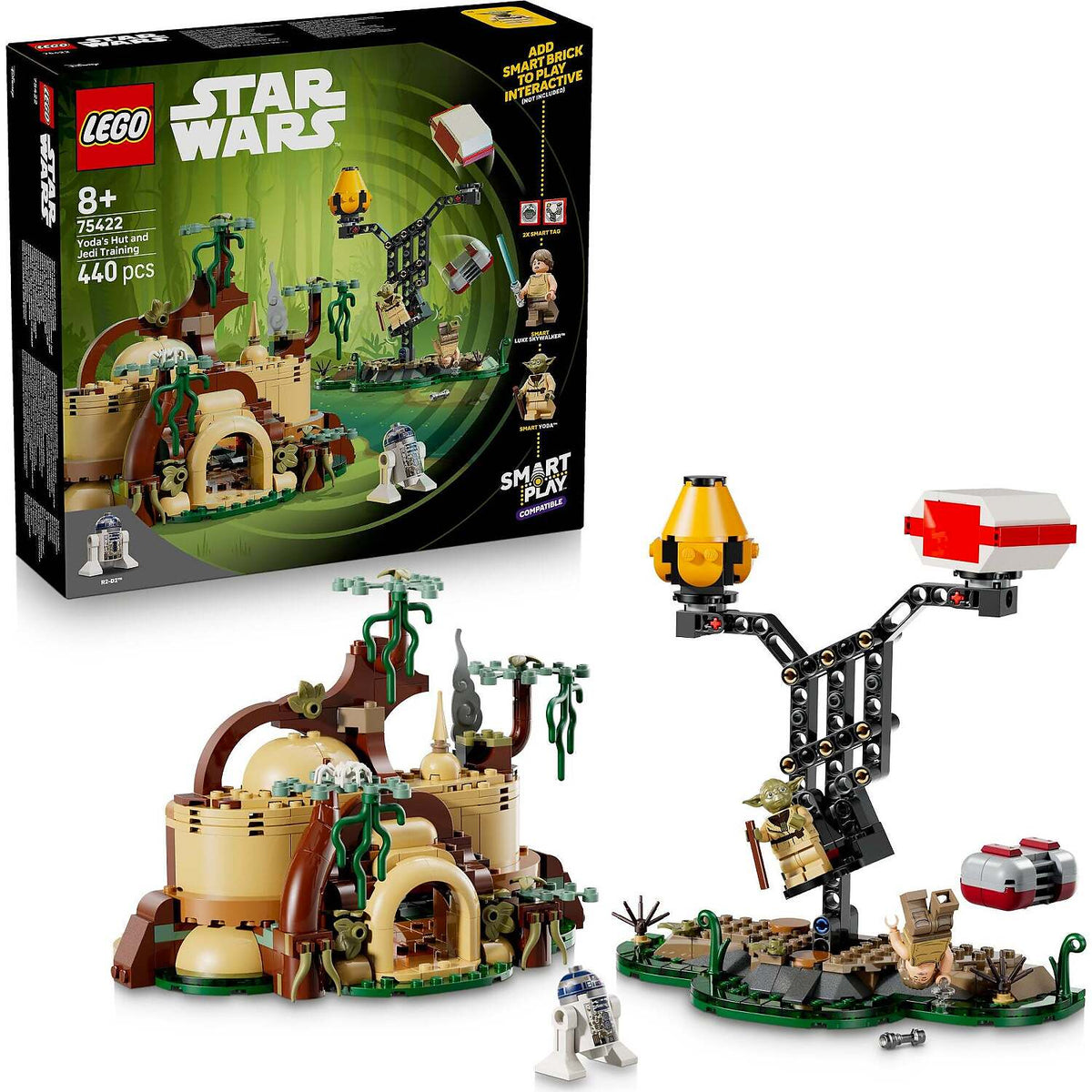 LEGO® 75422 SMART Play™ Compatible Yoda's Hut and Jedi Training - Star Wars™