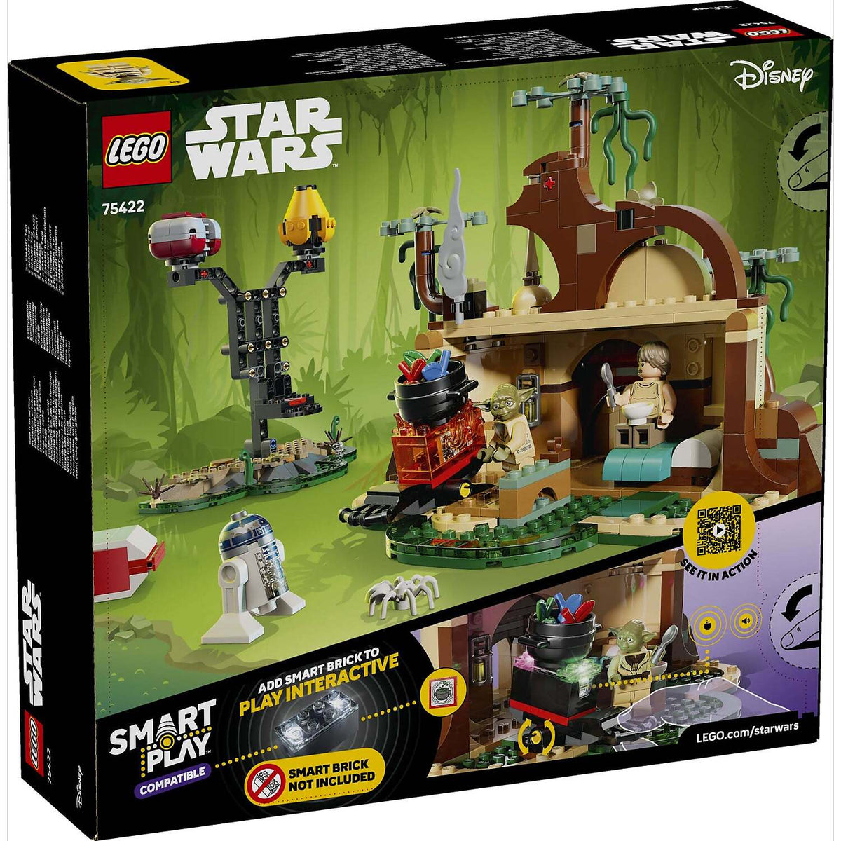 LEGO® 75422 SMART Play™ Compatible Yoda's Hut and Jedi Training - Star Wars™