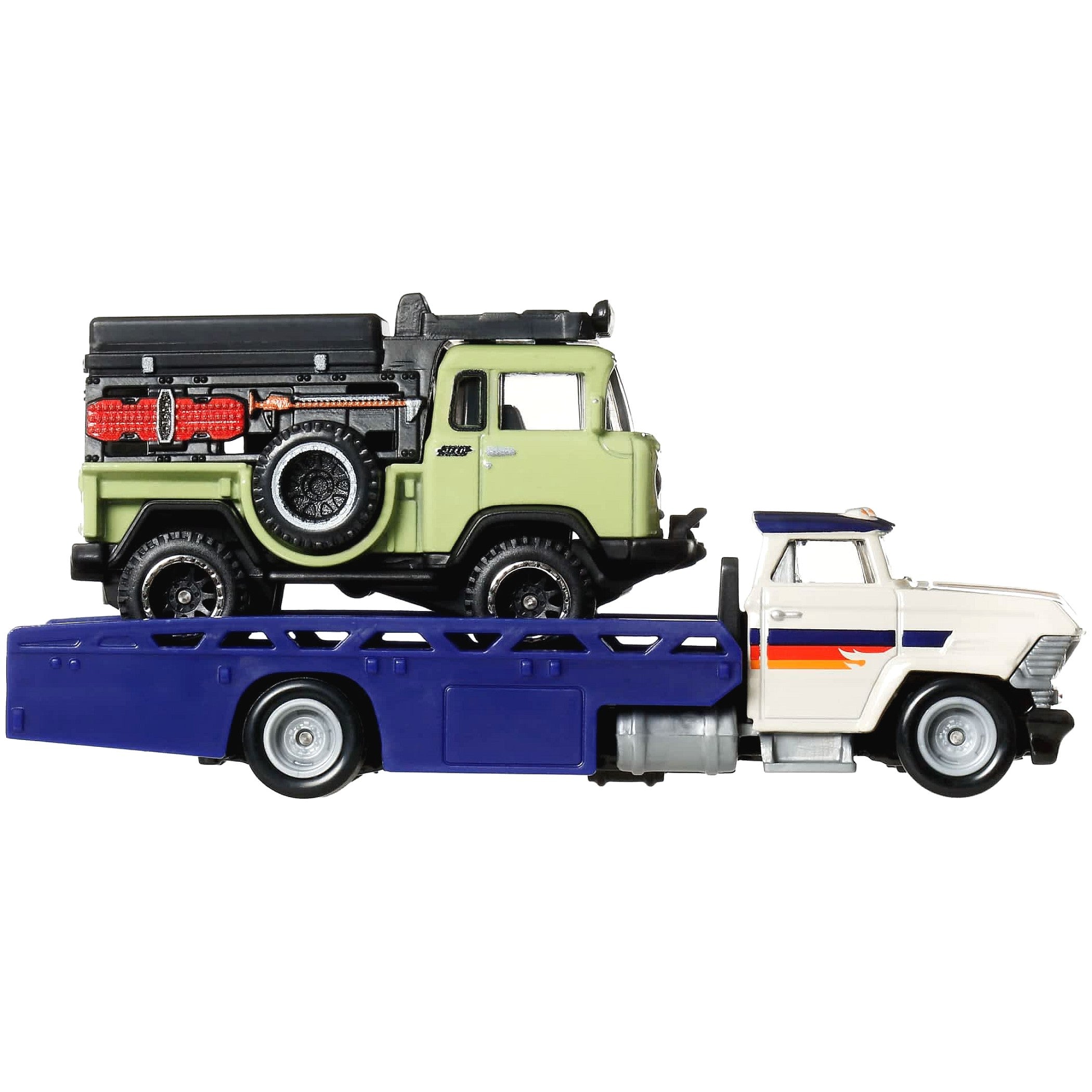 Hot Wheels - Hot Wheels Premium Collector Display Set Horizon Hauler Transport Scale 1:64 - Mattel