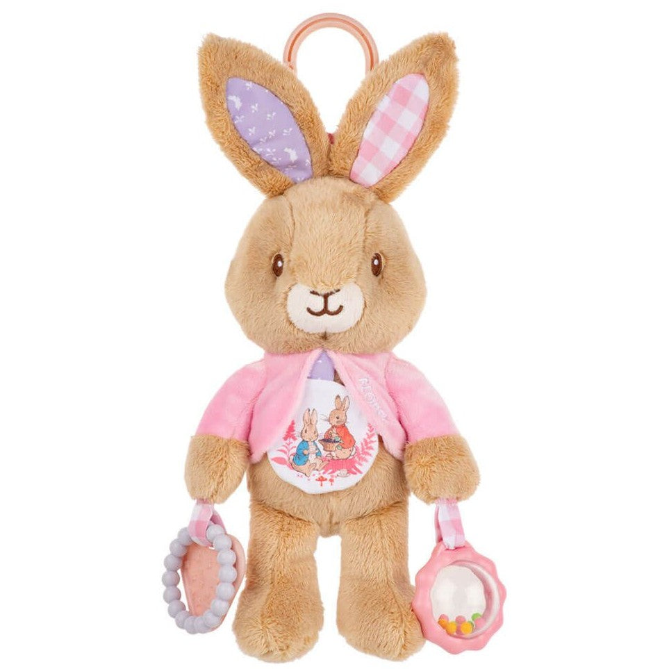 Peter Rabbit - Flopsy Bunny Activity Toy Plush - Jasnor
