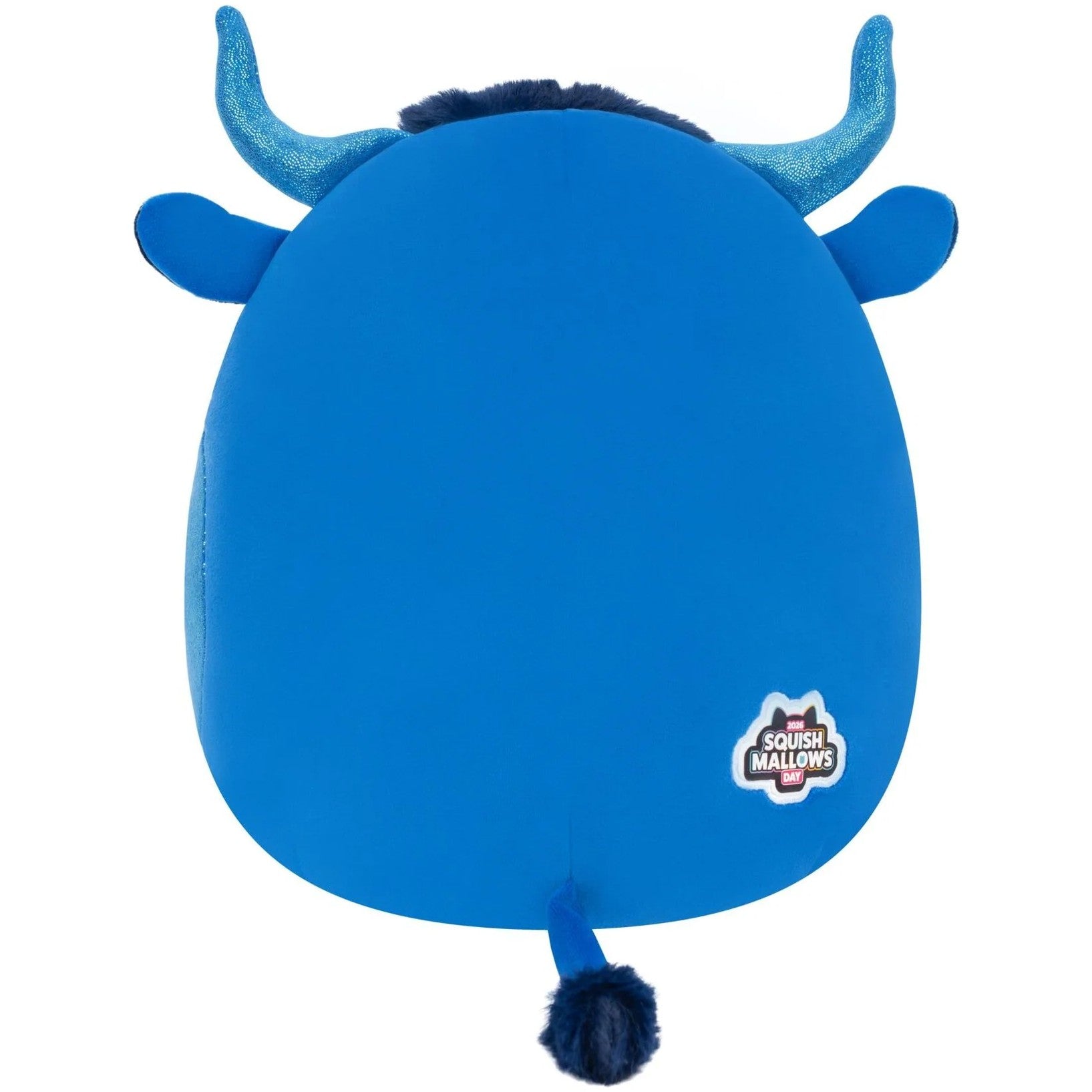 Squishmallows - Osgood Dark Blue Highland Cow 10-Inch Plush