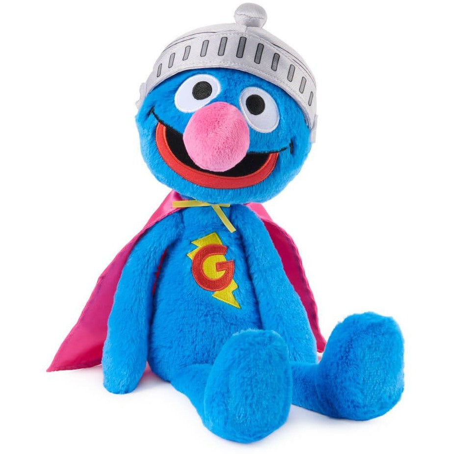 Sesame Street - x GUND Toothpick: Super Grover Plush 40cm - Jasnor