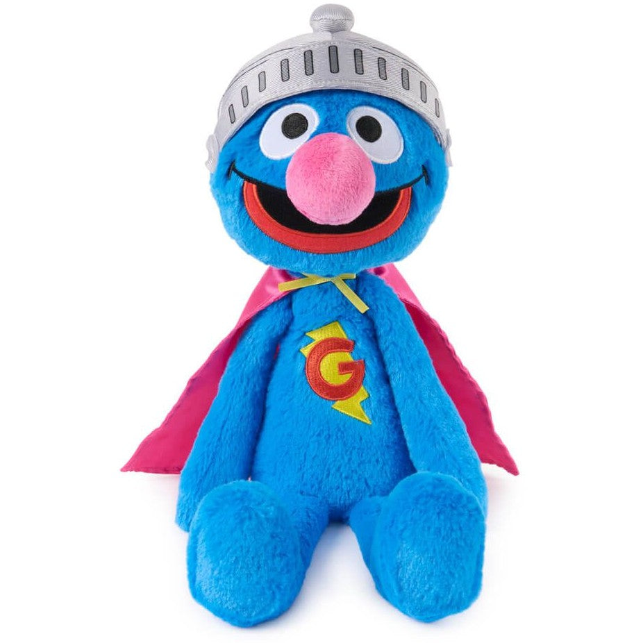 Sesame Street - x GUND Toothpick: Super Grover Plush 40cm - Jasnor