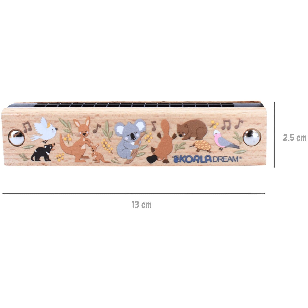 Koala Dream - Bush Buddies Aussie Animals Wooden Harmonica
